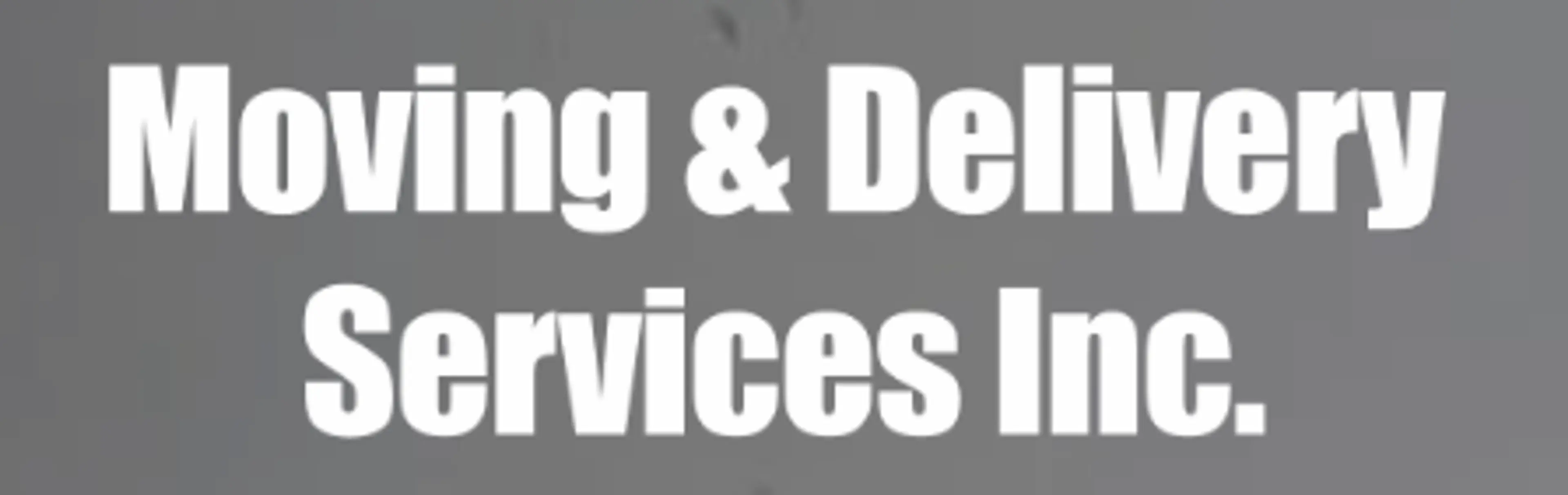 Moving & Delivery Service Inc. logo