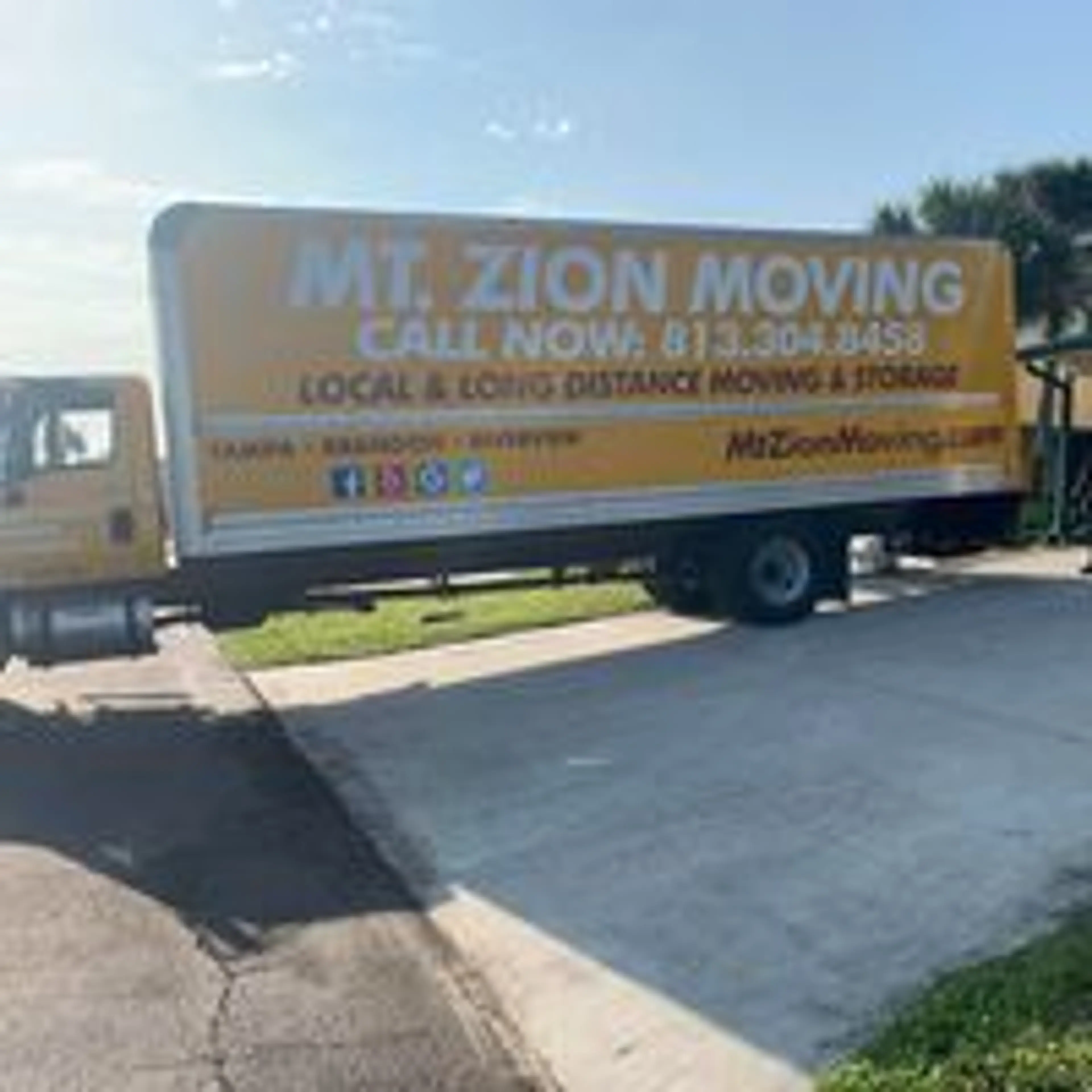 Mt zion moving logo