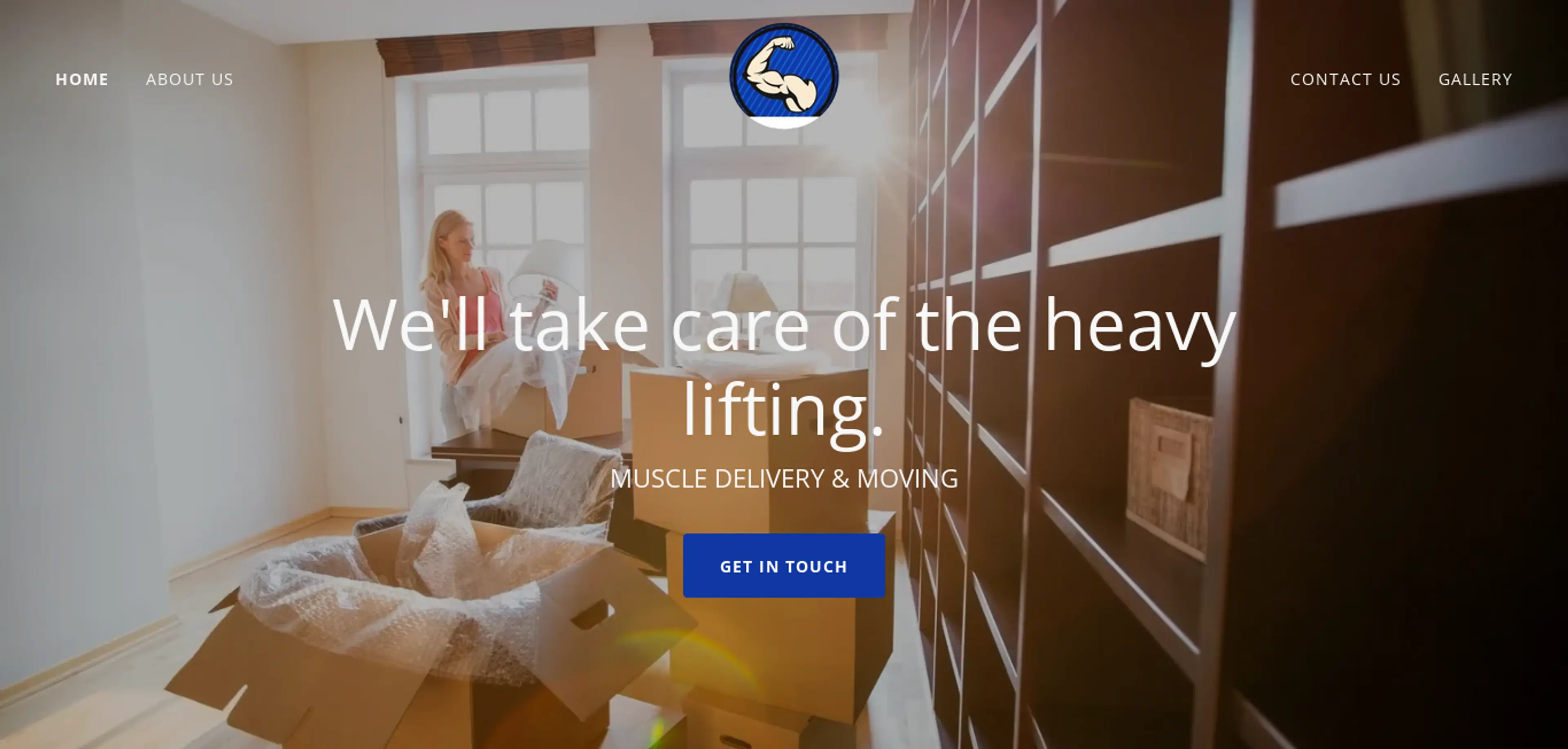 Muscle Delivery & Moving logo