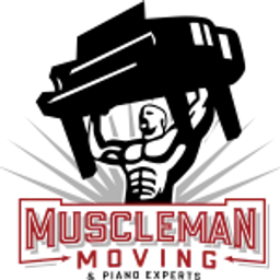 Muscle Man Moving & Piano Experts Logo