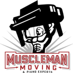 Muscle Man Moving & Piano Experts Logo