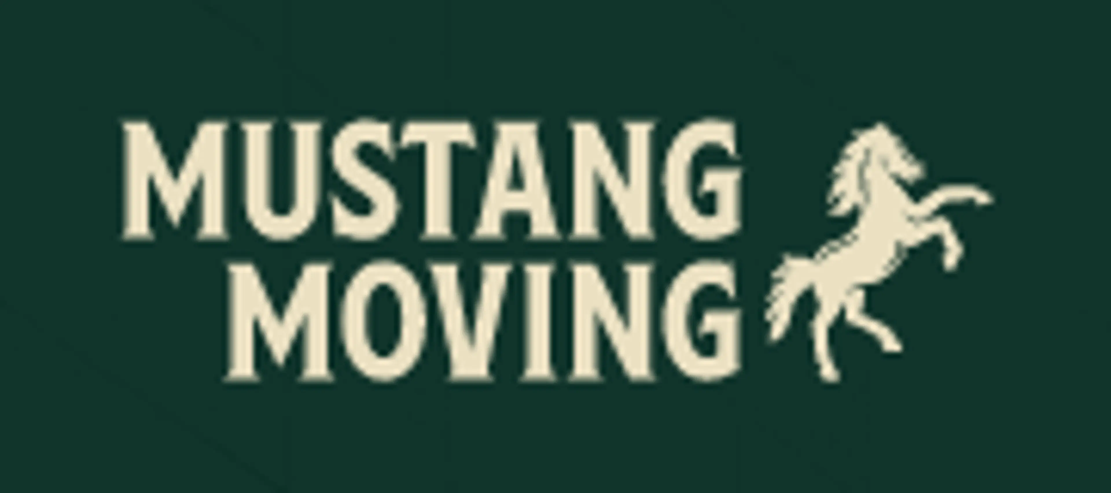 Mustang Moving logo