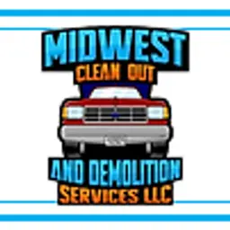 Midwest Clean out/Junk Removal and Demolition Services Logo