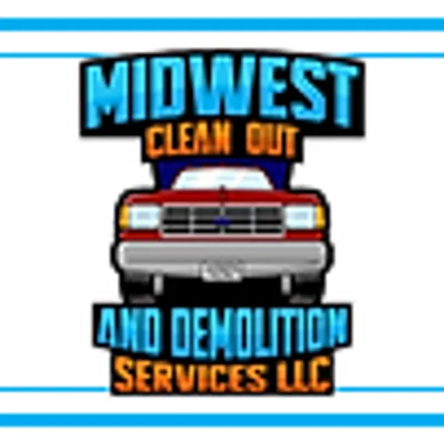 Midwest Clean out/Junk Removal and Demolition Services Logo