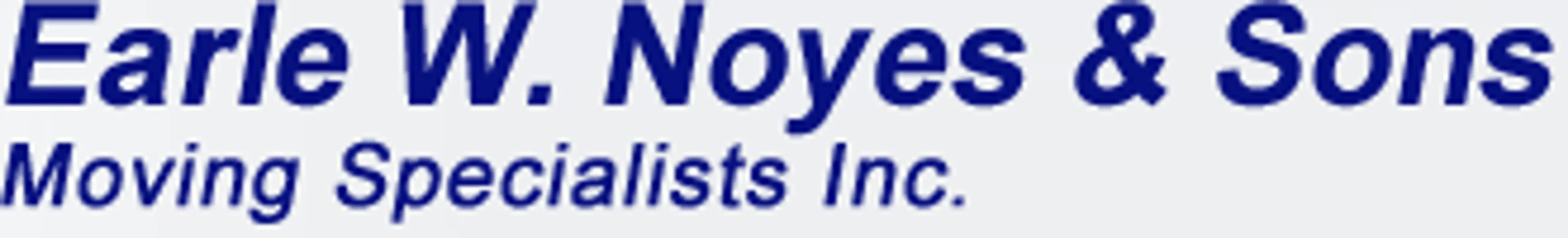 Earle W Noyes & Sons Moving Specialists logo