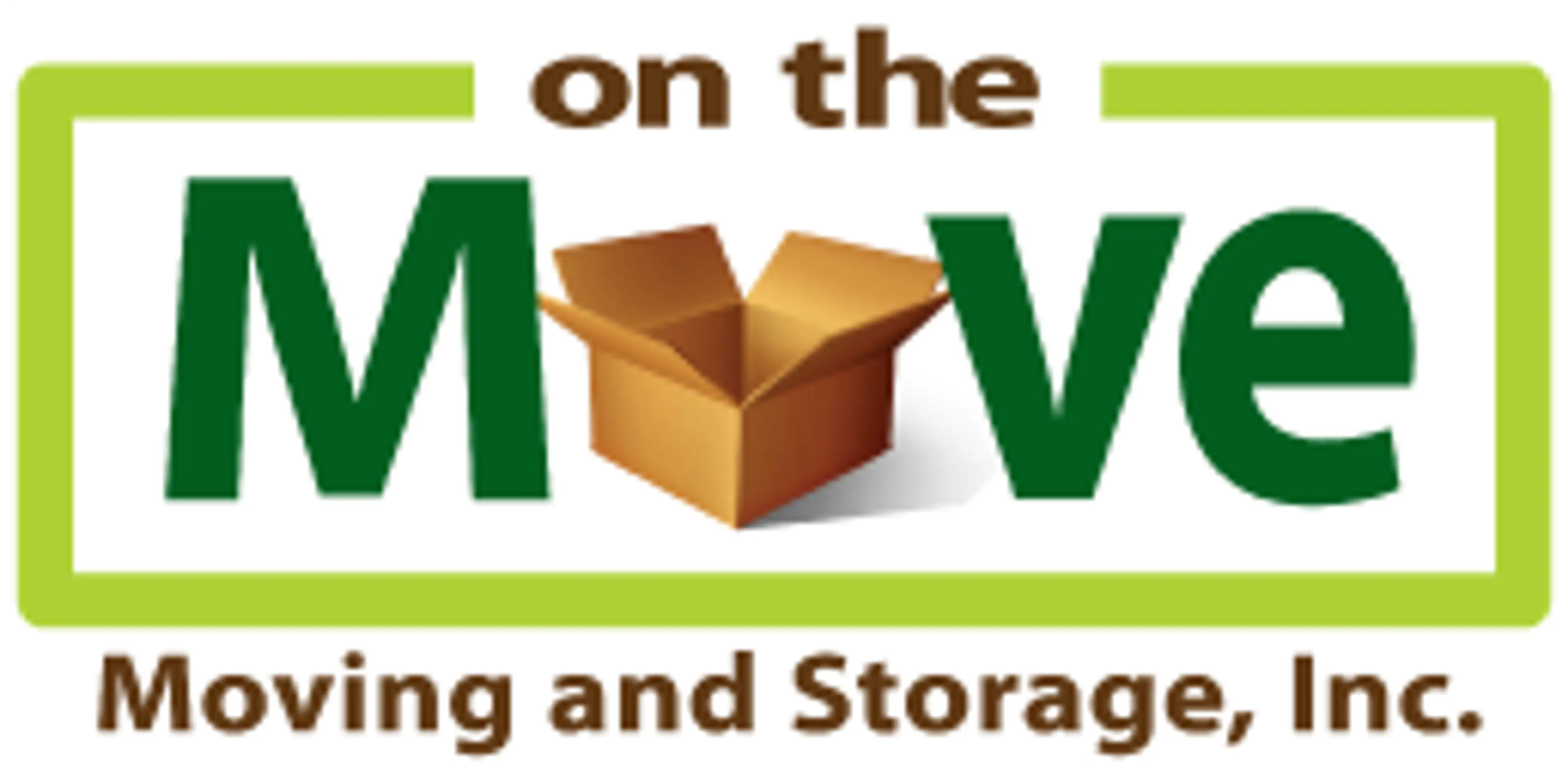 On the Move: Moving and Storage logo