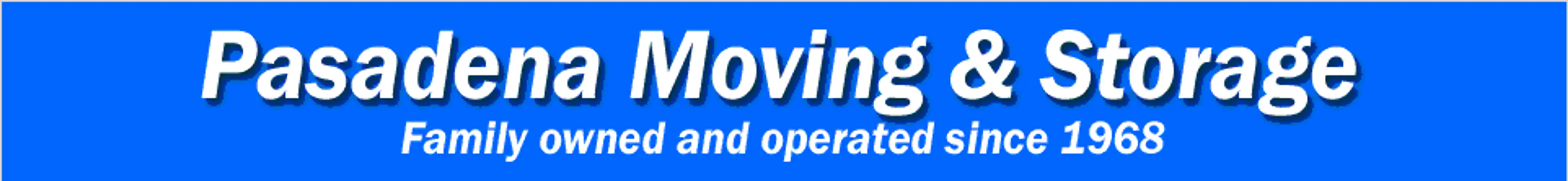 Pasadena Moving and Storage logo