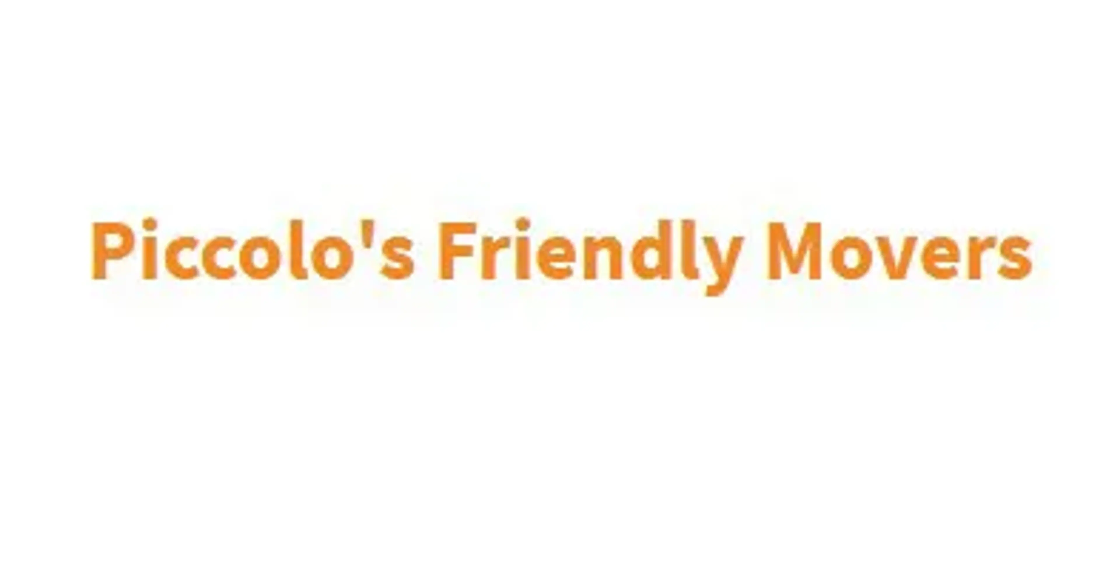 Piccolo's Friendly Movers logo