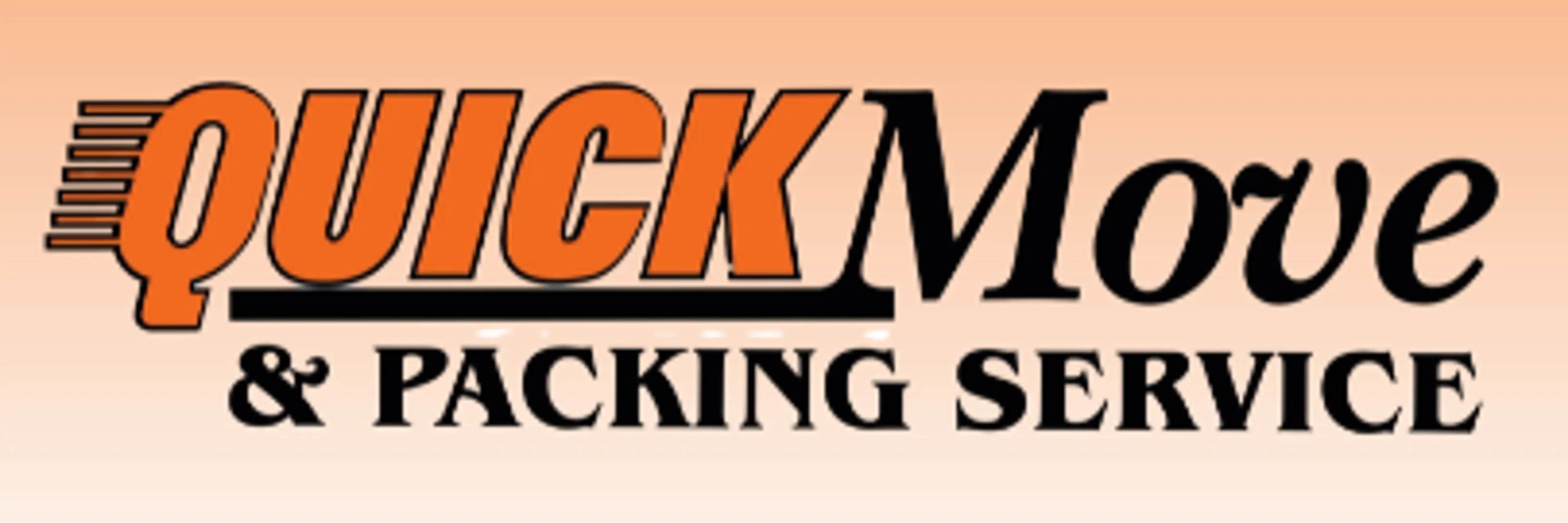 Quick move and packing logo