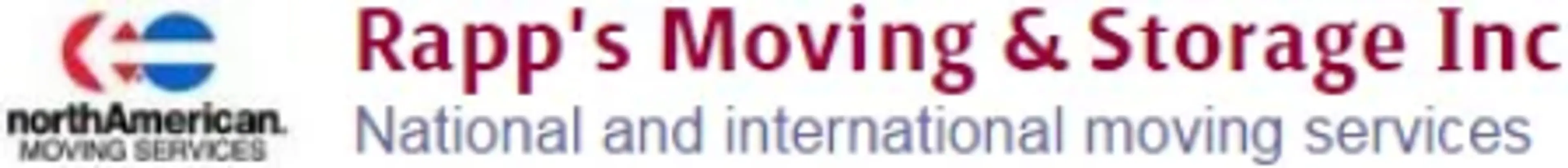 Rapp's Moving & Storage, Inc. logo