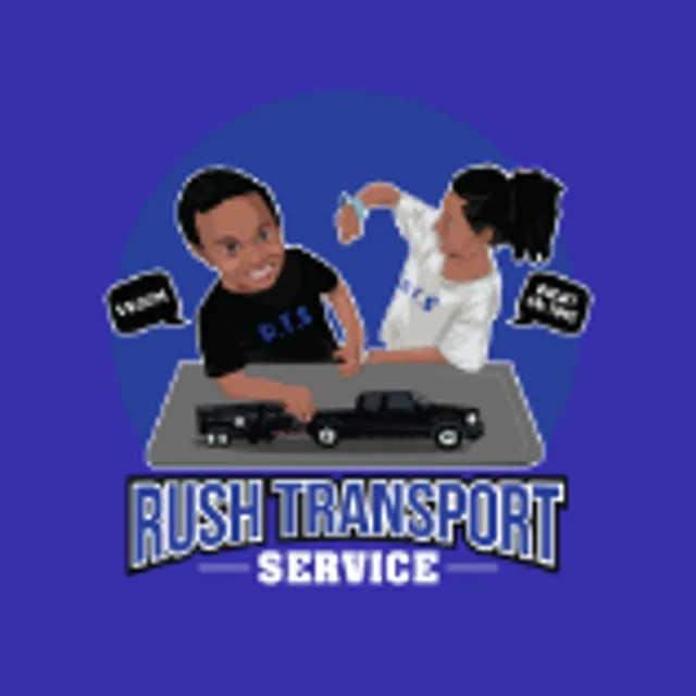 Rush Transport Service Logo