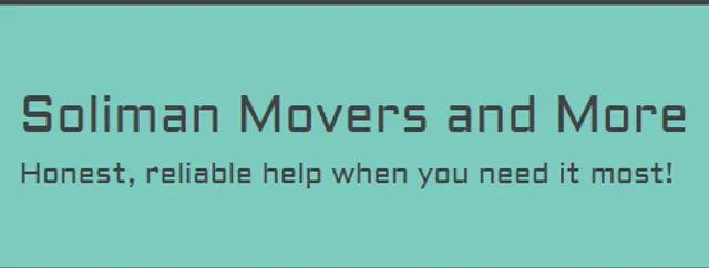 Soliman Movers and More Logo