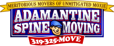 Adamantine Spine Moving Logo