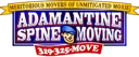 Adamantine Spine Moving Logo