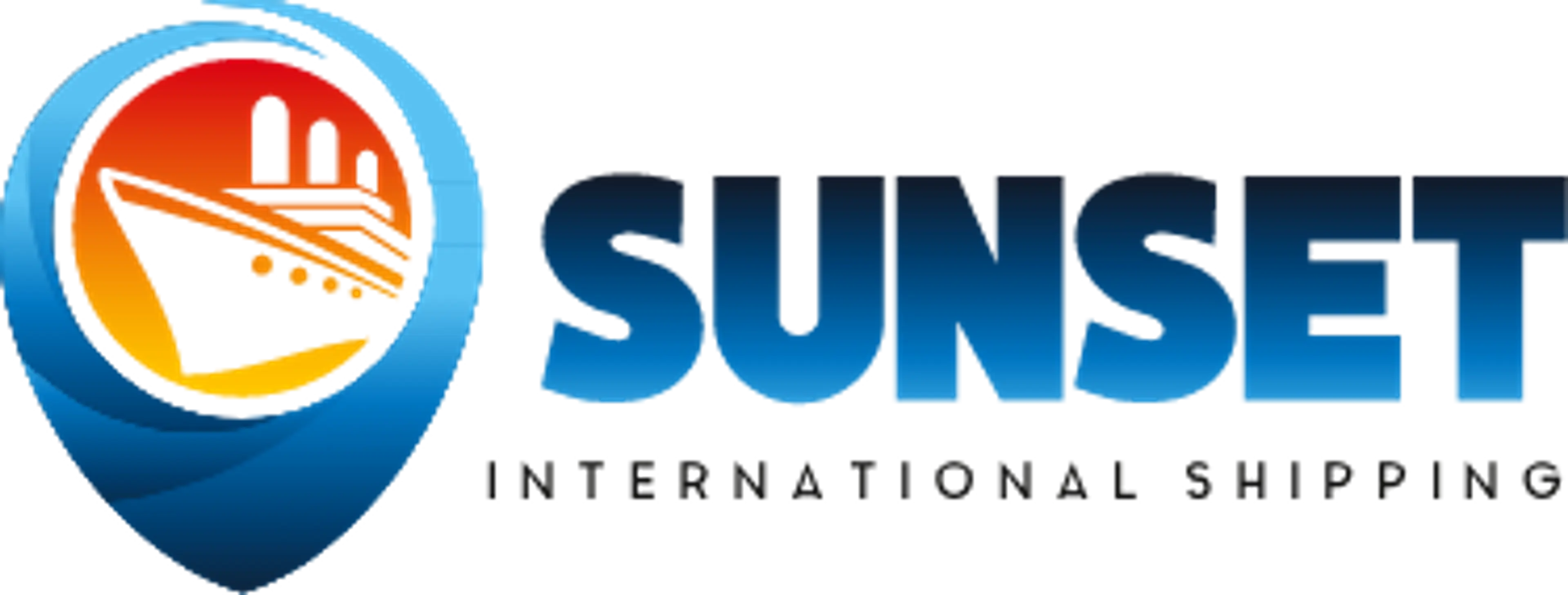 Sunset International Shipping logo