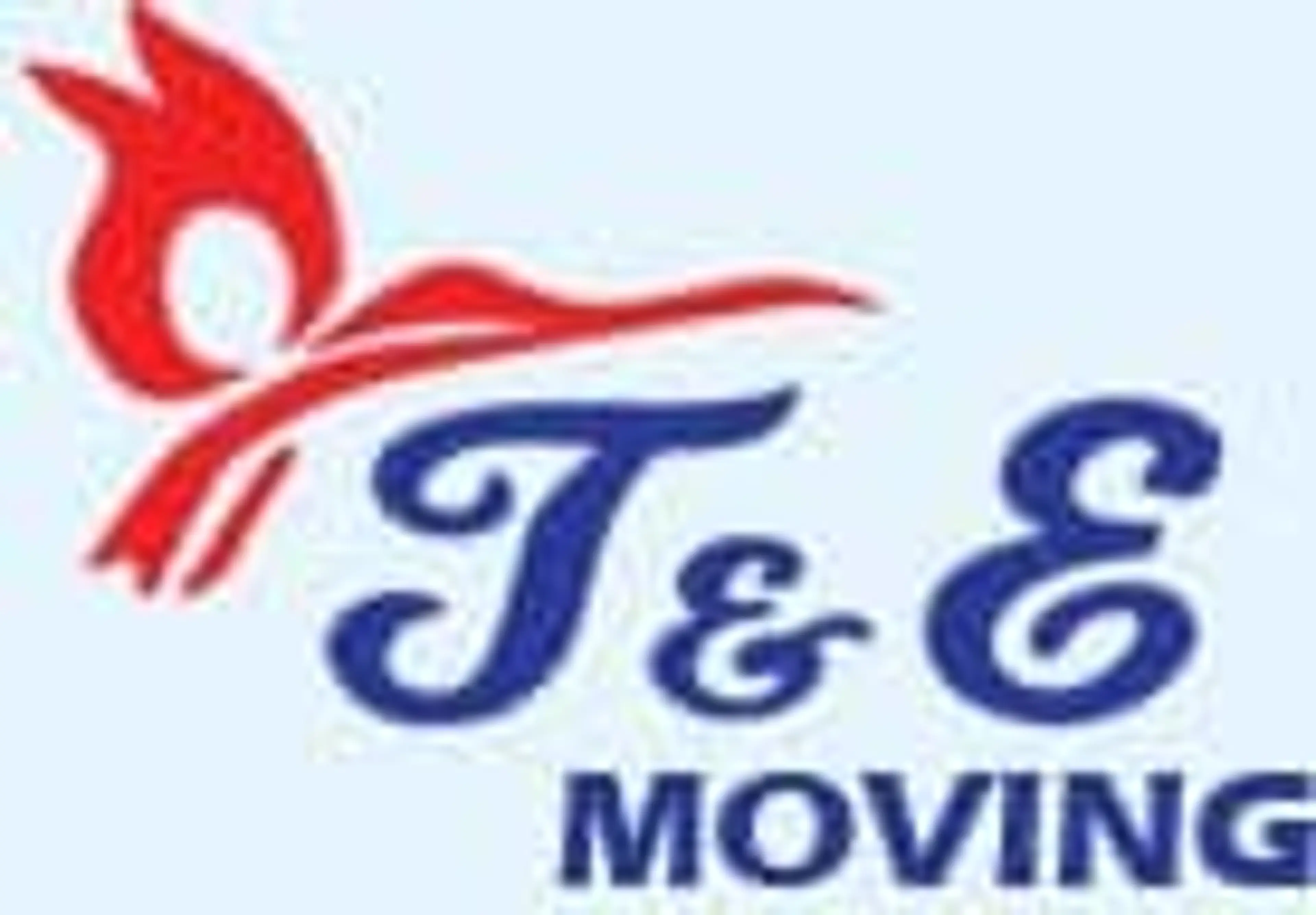 T & E Movers logo