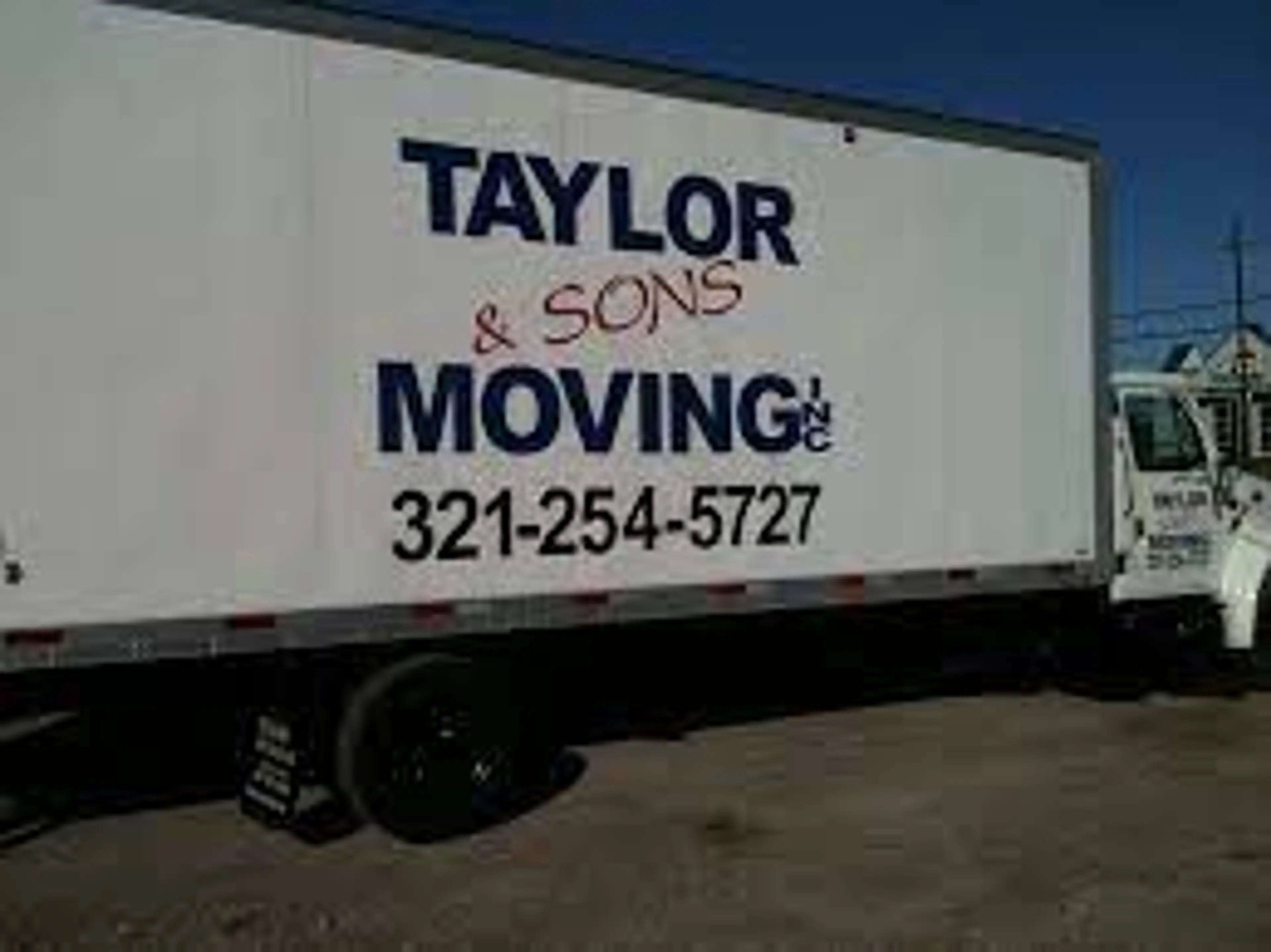 Taylor & Sons Moving logo