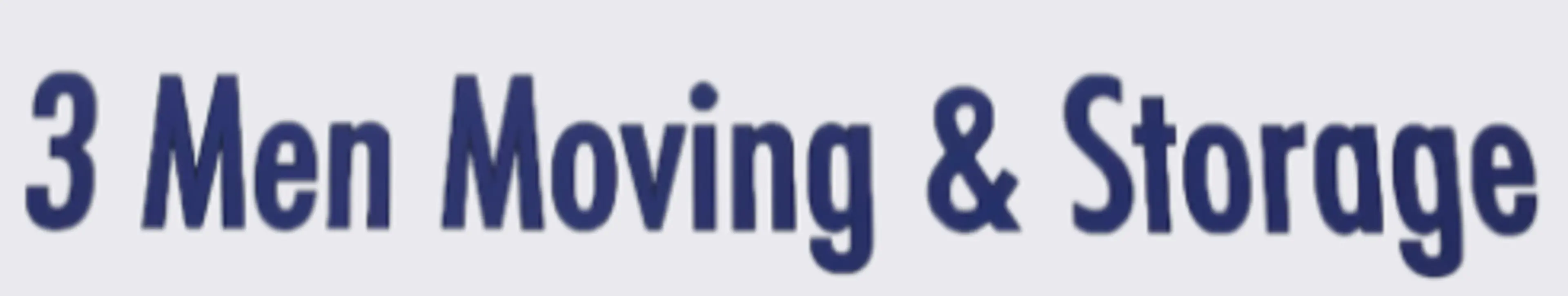 Three Men Moving & Storage logo