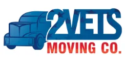 2 Vets Moving Company Logo