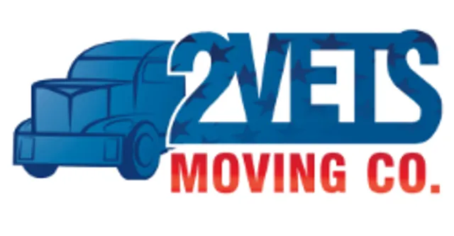 2 Vets Moving Company Logo