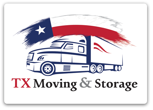 TX Moving & Storage - Long distance moving company based in Texas - Full Door to Door Texas movers Logo