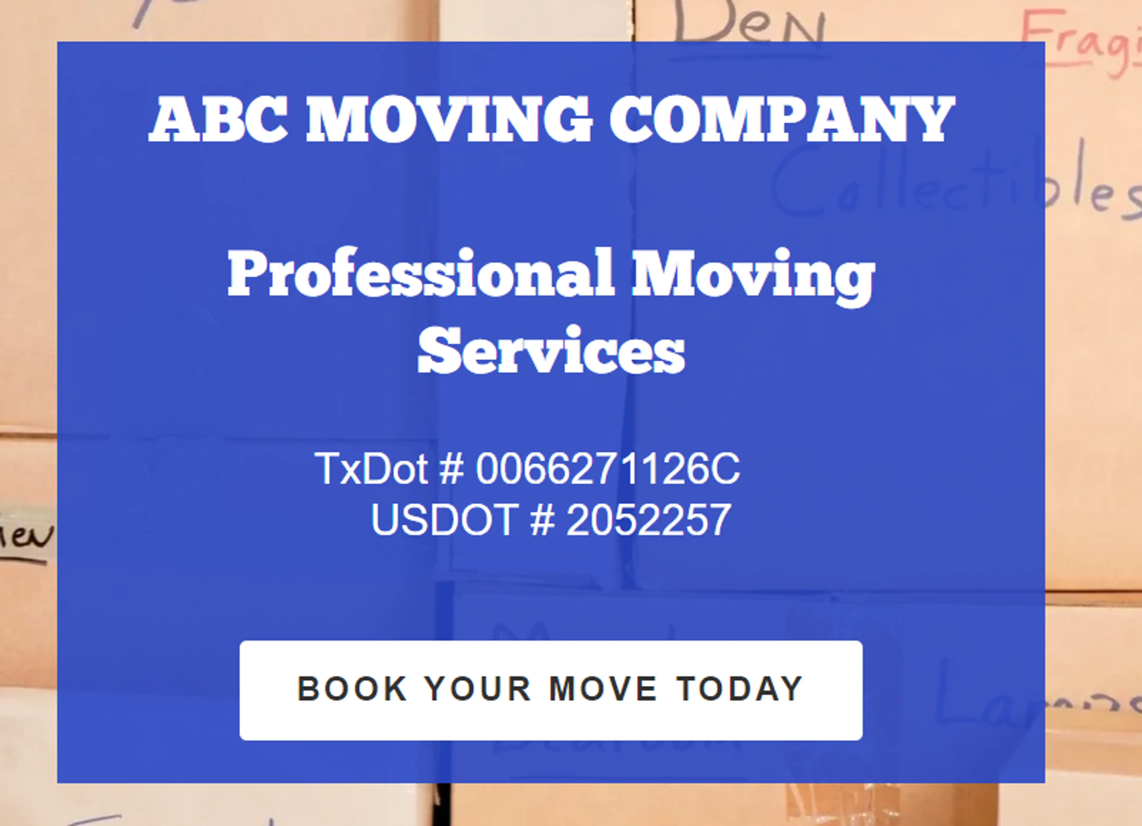 ABC Moving Company of Tyler logo