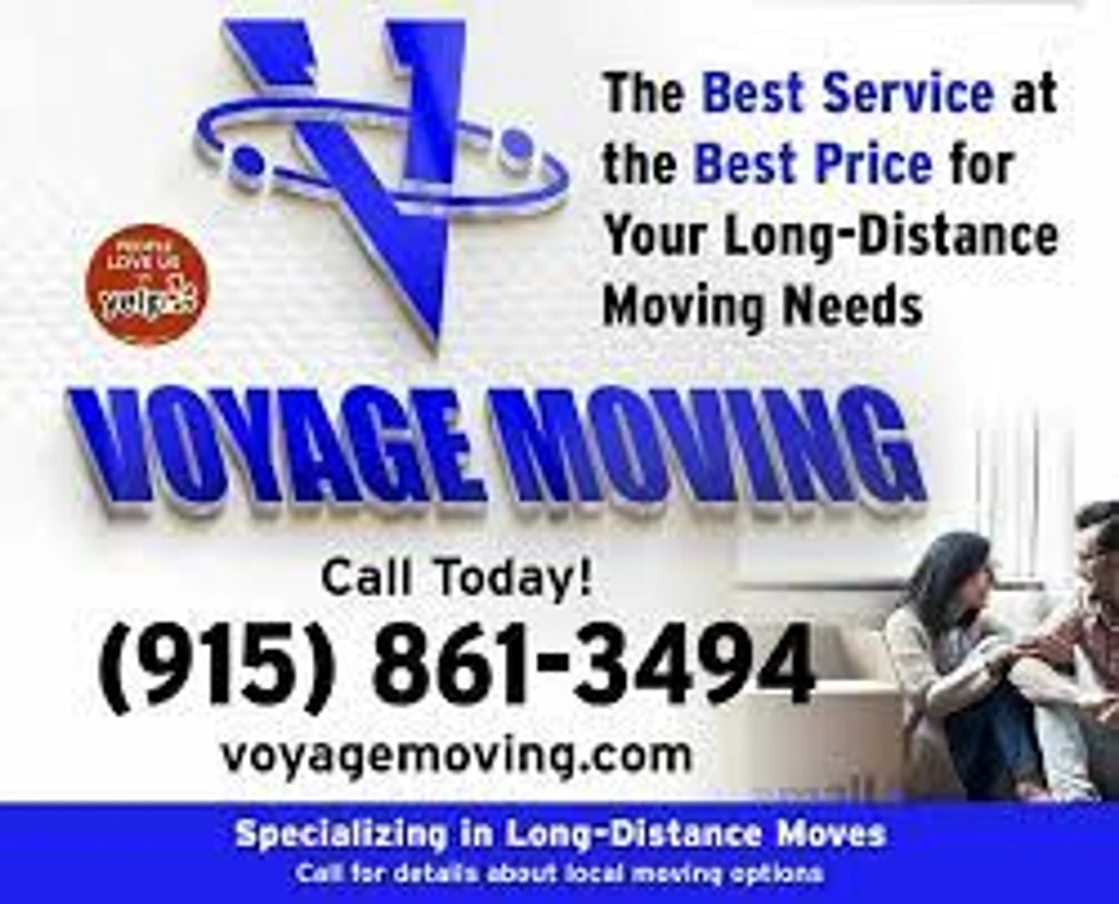 Voyage Moving logo