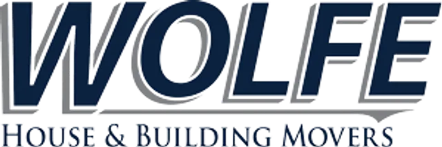 Wolfe House & Building Movers, LLC. Logo