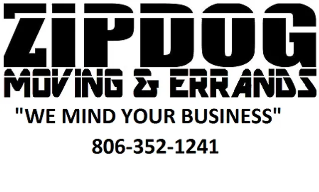 Zipdog Moving Service Logo