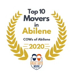 top 10 ranked movers in abilene 2020 cows of abilene image