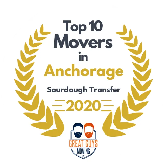 Top 10 Movers in Anchorage, AK 2020 award