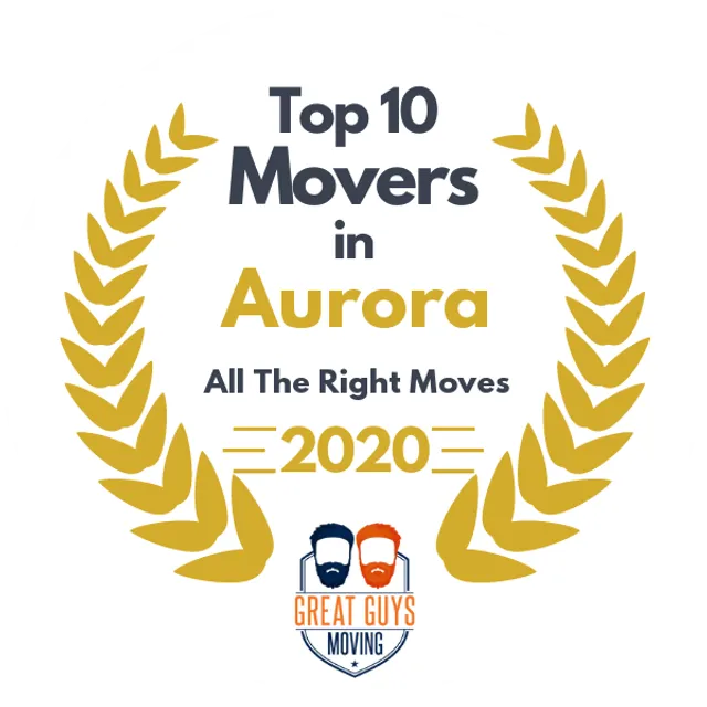 Top 10 Movers in Denver, CO 2020 award