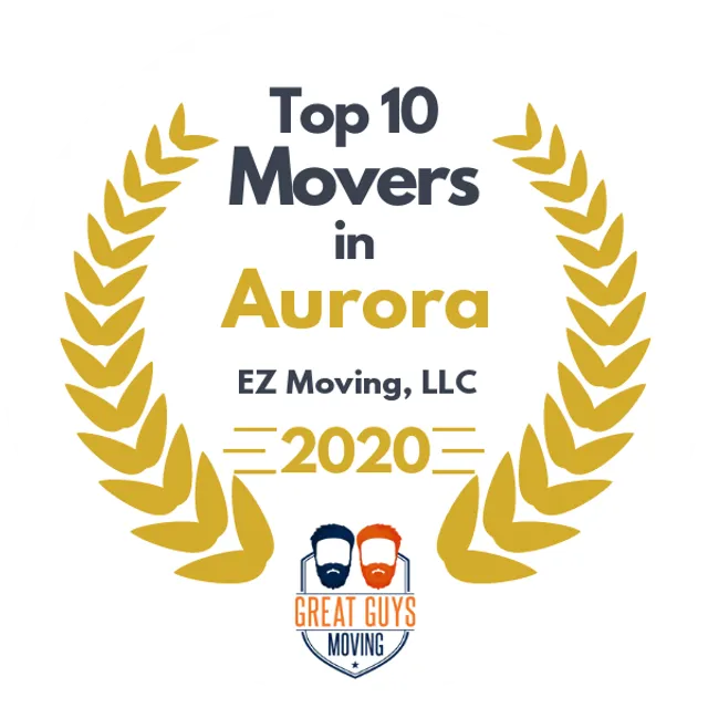 Top 10 Movers in Denver, CO 2020 award