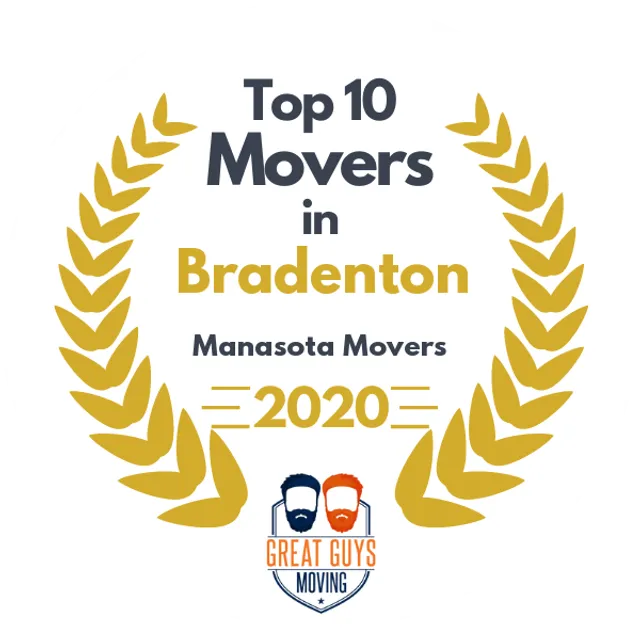 Top 10 Movers in North Port, FL 2020 award