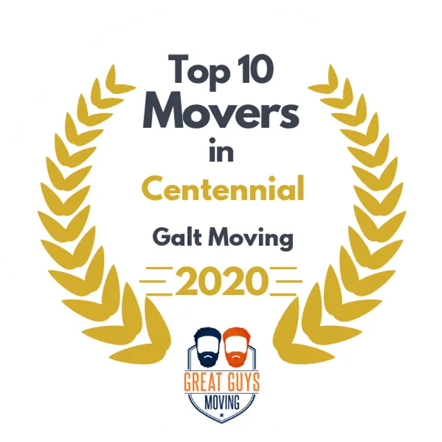 Top 10 Movers in Denver, CO 2020 award