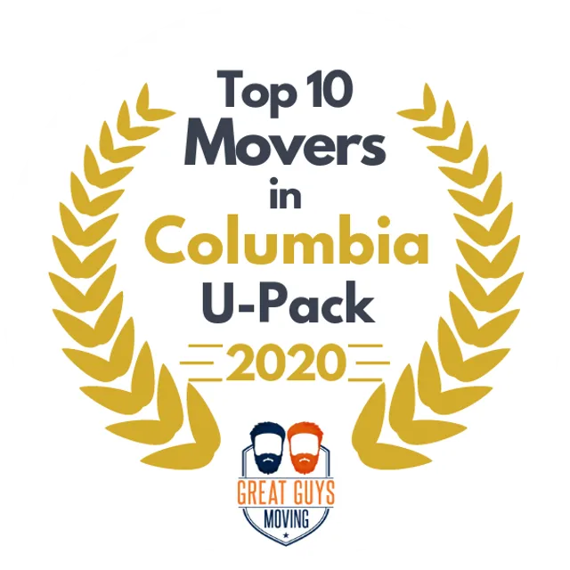 Top 10 Movers in Columbia, MO 2020 award