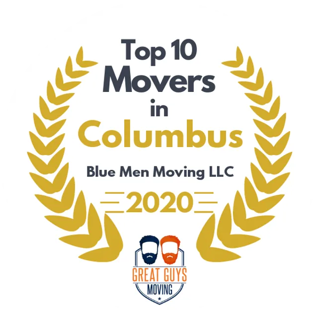 Top 10 Movers in Columbus, OH 2020 award