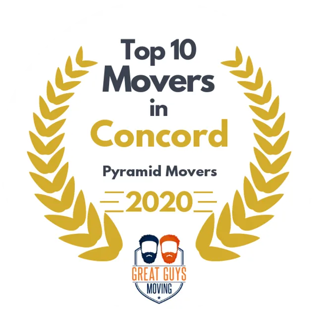 Top 10 Movers in Stockton, CA 2020 award