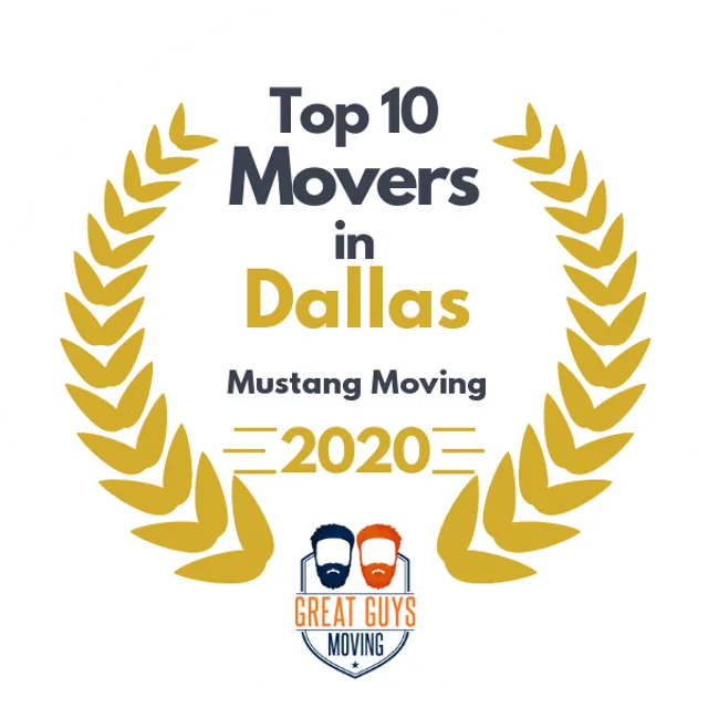 Top 10 Movers in Dallas, TX 2020 award