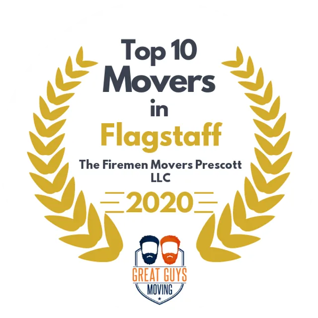 Top 10 Movers in Flagstaff, AZ 2020 award