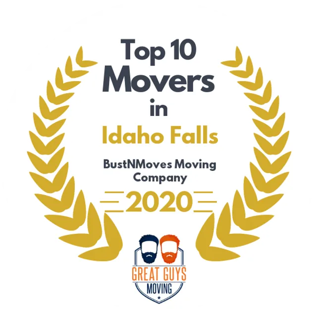 Top 10 Movers in Meridian, ID 2020 award