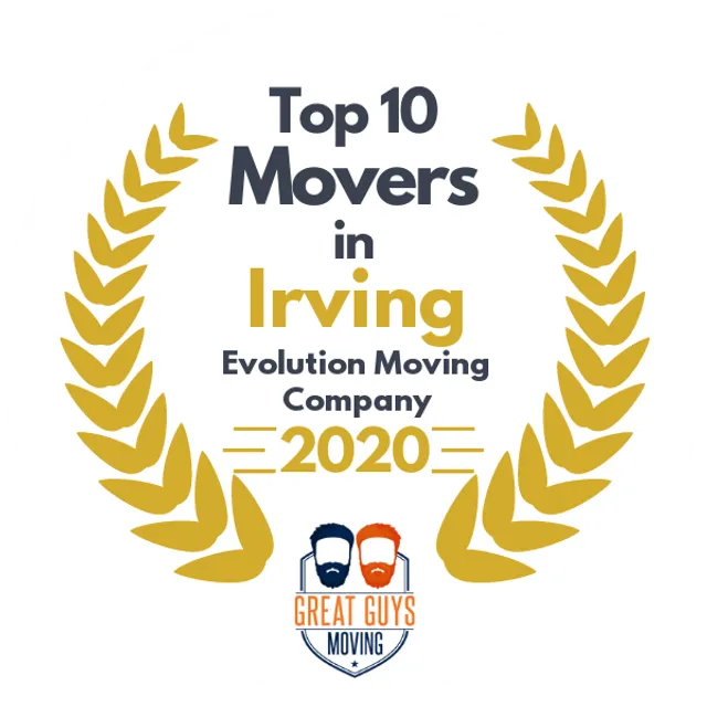 Top 10 Movers in Dallas, TX 2020 award