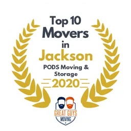 top 10 ranked movers in jackson 2020 pods moving storage image