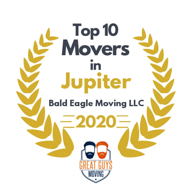 Top 10 Movers in West Palm Beach, FL 2020 award