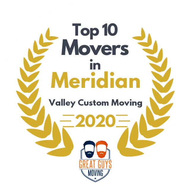 Top 10 Movers in Boise, ID 2020 award