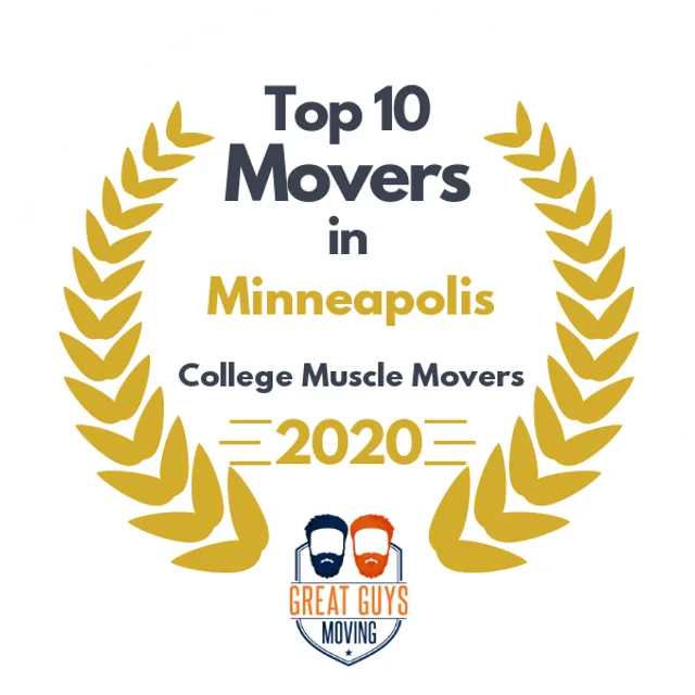 Top 10 Movers in Minneapolis, MN 2020 award