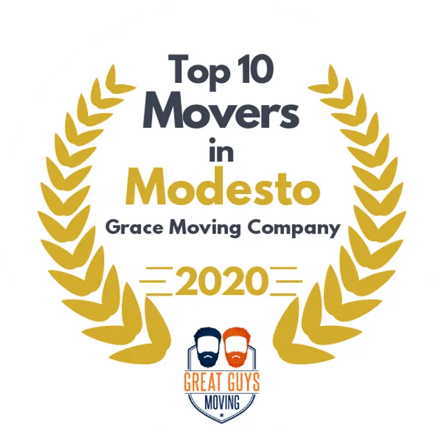 Top 10 Movers in Fresno, CA 2020 award