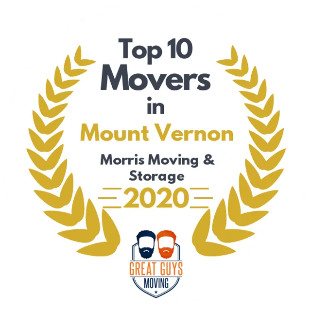 Top 10 Movers in Yonkers, NY 2020 award