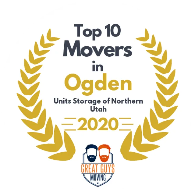 Top 10 Movers in Salt Lake City, UT 2020 award