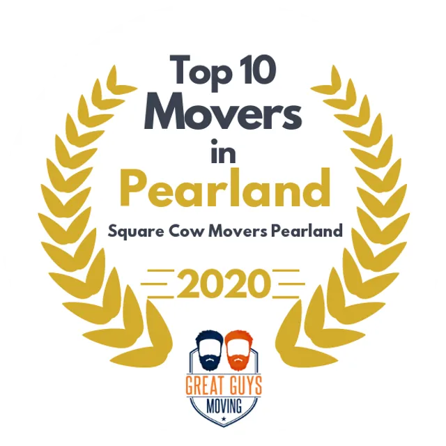 Top 10 Movers in Pasadena, TX 2020 award